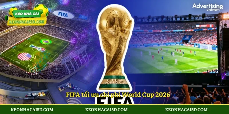 FIFA tối ưu chi phí World Cup 2026