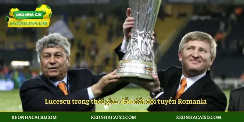 Huyền thoại bóng đá Romania Mircea Lucescu