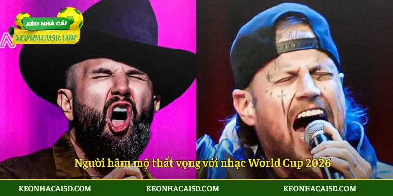 Người hâm mộ thất vọng với nhạc World Cup 2026