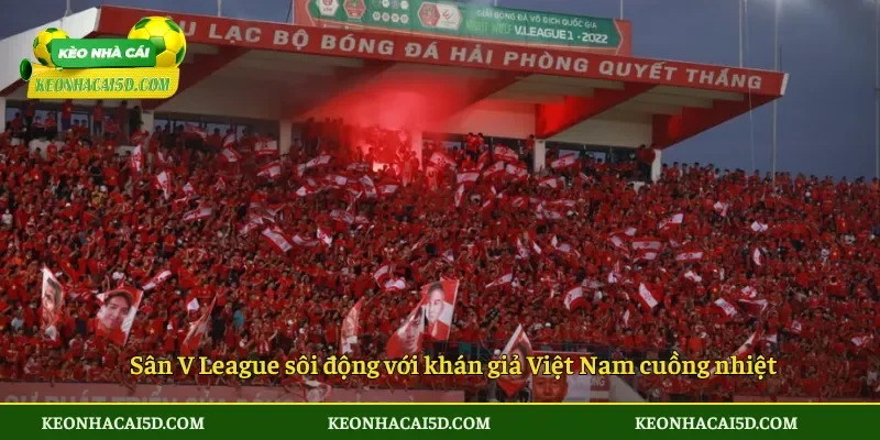 V League bộ mặt bóng đá chuyên nghiệp Việt Nam 4 Sân V League sôi động với khán giả Việt Nam cuồng nhiệt