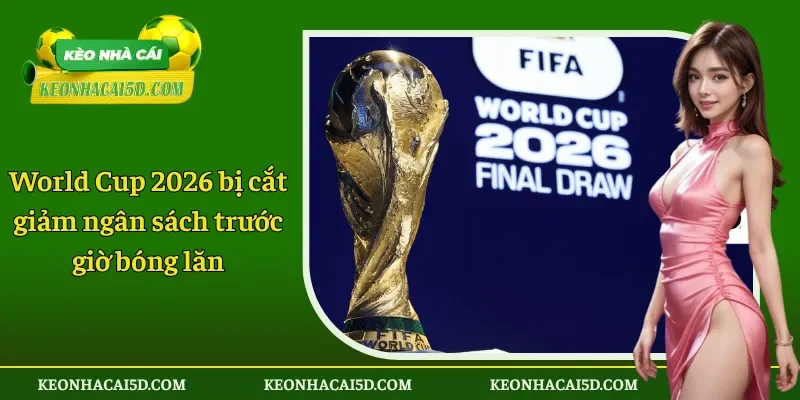 World Cup 2026 bị cắt giảm ngân sách trước giờ bóng lăn